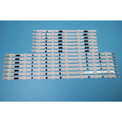 LED Backlight Strip for Samsung 40 Inch TV, 13 LED (8+5) 3V (7 Pair Set)