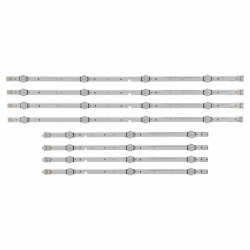 backlight strip for SAMSUNG 43 Inch TV 7 (4+3) led 3V (4 pair set)