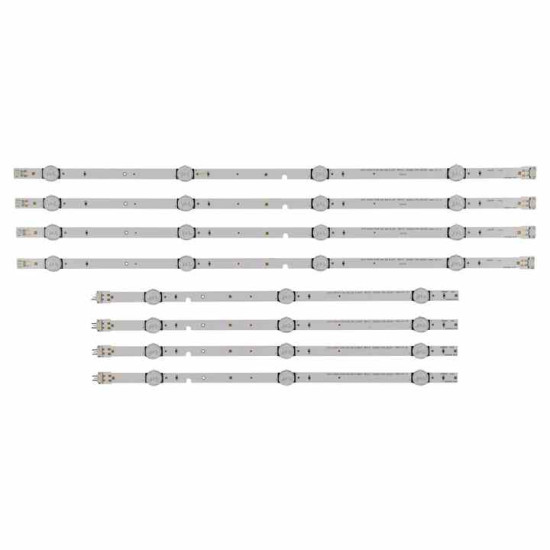 backlight strip for SAMSUNG 43 Inch TV 7 (4+3) led 3V (4 pair set)