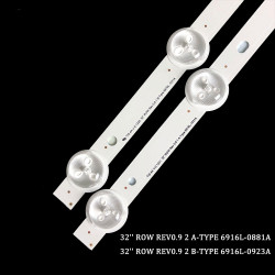 Led backlight strip for LG 32 inch TV A/B-TYPE 9 led 3V  (4 pcs set)
