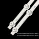 Led backlight strip for LG 32 inch TV A/B-TYPE 9 led 3V  (4 pcs set)
