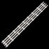 Led backlight strip for LG 32 inch TV A/B-TYPE 9 led 3V  (4 pcs set)