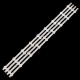 Led backlight strip for LG 32 inch TV A/B-TYPE 9 led 3V  (4 pcs set)