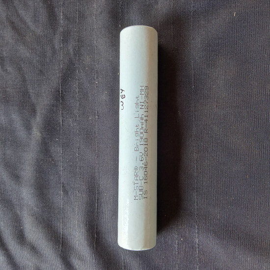 M-star 3.6V 1900mAh SUB-C Ni-MH High Energy Rechargeable Battery