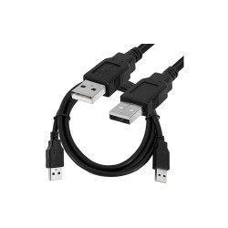 Male to Male Type-A USB 2.0 Cable - 1.5 Meter