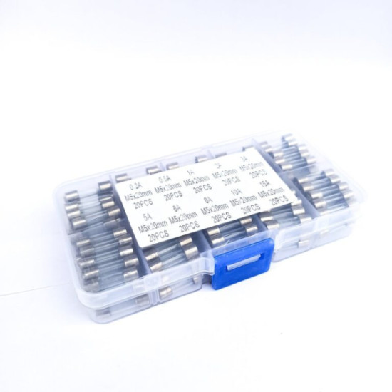 Mix Glass Fuse 5X20mm (200 pcs pack)