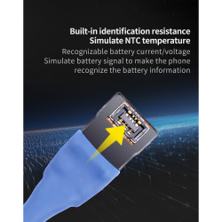 Mechanic Power Ultra Intelligent Anti-Burning Power Boot Cable for iPhone 6 to 15PM & Android (12V Input FPC Connector)