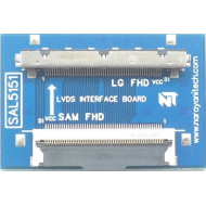 SAL5151 LVDS Interface Board, SAMSUNG FHD To LG FHD LVDS Converter