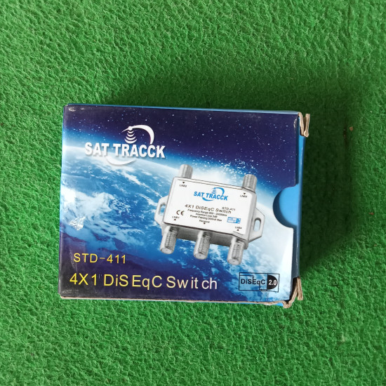 Sat tracck 4X1 Dis EqC Switch 4 Way LNB Splitter