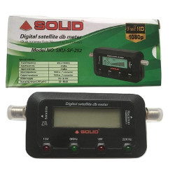 Solid SF-252 Digital Satellite Signal Finder dB Meter - EasySpares.in