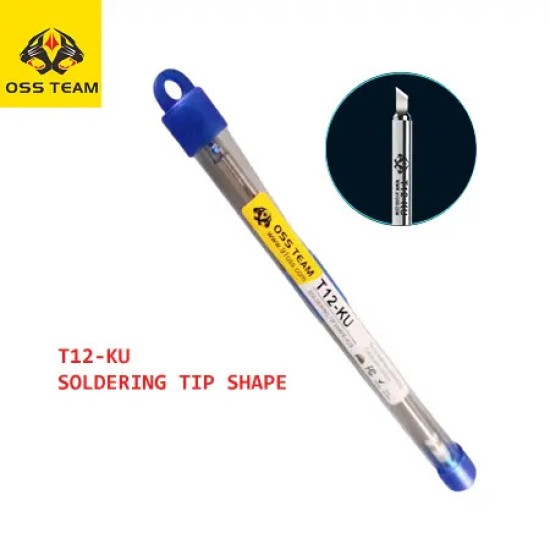ORIGINAL T12-KU SOLDERING IRON TIP BIT FOR OSS TEAM T12 SERIES IRON