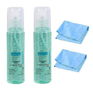 SMACC Screen Cleaner Kit 100ml for LED and LCD TV, Computer Monitor, Laptop, and iPad Screens - Pack of 2
