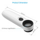 Handheld Magnifier 40X Zoom with LED Torch