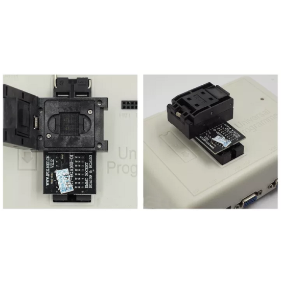 BGA EMMC Adapter BGA169 & BGA153 Socket for RT809H Programmer - EasySpares.in