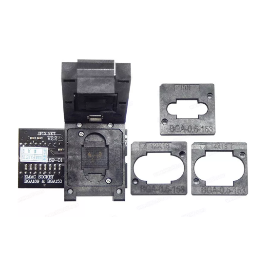 BGA EMMC Adapter BGA169 & BGA153 Socket for RT809H Programmer - EasySpares.in