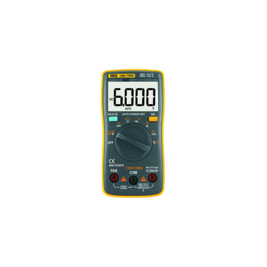 Meco 108B+ Autoranging Digital Multimeter - 6000 Counts, TRMS with 1 Year Warranty