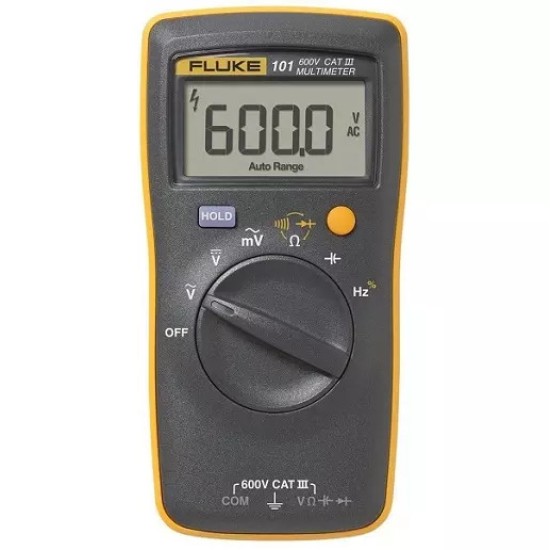 Fluke 101 Digital Multimeter Compact CAT III 600V Tester