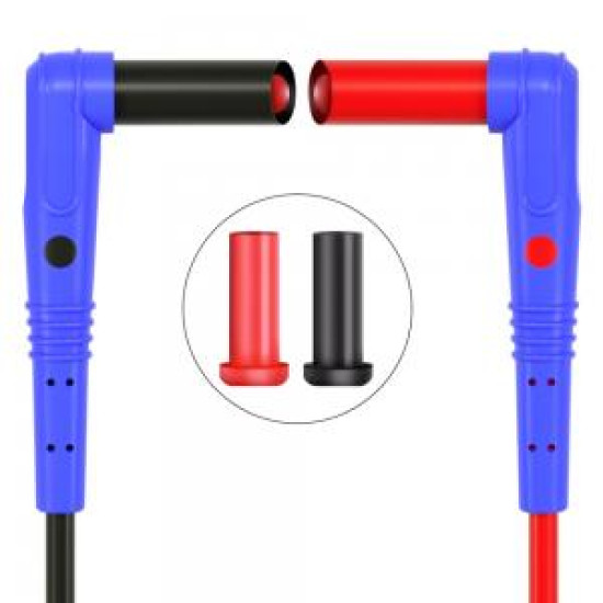 MECHANIC RP4 Multimeter Probe, Stainless Steel, Soft Silicone Cord Tip Probe Test Pen for Digital Multimeter, 20A, 1000V