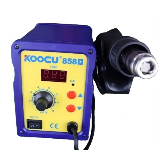Imported Koocu 858D SMD Hot Air Rework Station Digital 700W